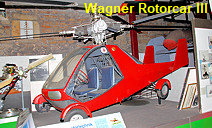 Wagner Rotorcar III - Kombination zwischen Hubschrauber und Auto