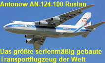 Antonow AN-124-100 Ruslan: Das größte serienmäßig gebaute Transportflugzeug der Welt