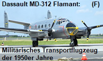 Dassault MD-312 Flamant: Militärisches Transportflugzeug der 1950er Jahre