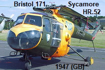 Bristol 171 Sycamore HR.52: Erster in England entworfener Rettungshubschrauber