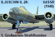 Iljuschin IL-28: der erste in großen Stückzahlen hergestellte Strahlbomber der Welt (NATO-Code: Beagle)