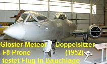 Gloster Meteor F8 Prone