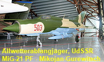 MiG-21 PF - Mikojan-Gurewitsch