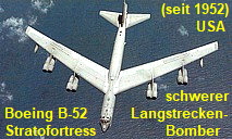 Boeing B-52D Stratofortress: schwerer Langstreckenbomber der USA seit 1952