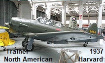 North American Harvard:  1-motoriges militärisches Trainingsflugzeug