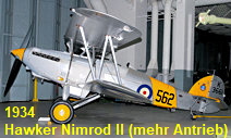 Hawker Nimrod Mk.II: mit stärkerem Antrieb gegenüber der Nimrod 1