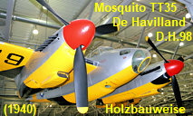De Havilland Mosquito TT35 (TT Mk 35): Zielschlepp-Variante der D.H. 98 Mosquito