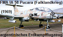 FMA 1A 58 Pucará: Das argentinisches Kampfflugzeugwurde bekannt durch den Falklandkrieg