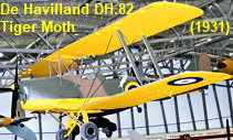 De Havilland DH.82 Tiger Moth: Trainingsflugzeug der Royal Air Force - Doppeldecker von 1931