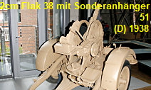 2cm Flak 38 mit Sonderanhänger 51