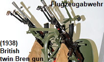 British twin Bren gun - Flugzeugabwehr