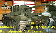Kampfpanzer A-34 Comet