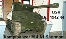 Kampfpanzer M 4 A1 Sherman