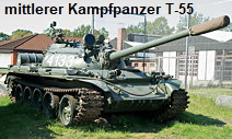 mittlerer Kampfpanzer T-55