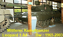 Mittlerer Kampfpanzer Leopard 1 A4