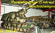 Panzerhaubitze 15 cm auf Geschützwagen III/IV (SF) Hummel