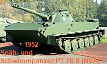 Späh- u. Schwimmpanzer PT-76 B