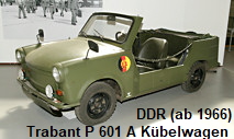 Trabant P 601 A Kübelwagen