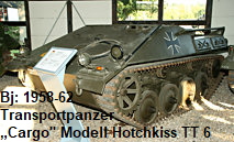 Transportpanzer Cargo Modell Hotchkiss TT 6