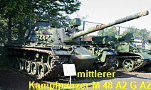 mittlerer Kampfpanzer M 48 A2 G A2