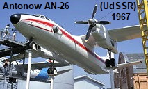 Antonow AN-26: Die Ausrüstung erlaubt Flüge bei Tag und Nacht