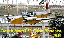 Beech Model 50 Twin Bonanza: schnelles und sicheres Gechäftsreiseflugzeug