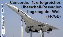 Concorde - Überschallflugzeug