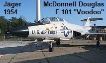 McDonnell Douglas F-101 Voodoo: Die F-101 fand ihrer Rolle als Jagdflugzeug im Rahmen des NORAD (North American Aerospace Defense Command), wo sie Abfangeinsätze und Patrouillenflüge über Nordamerika flog.