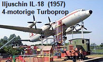 ILJUSCHIN IL-18: Turboprop-Passagierflugzeug der UdSSR mit Druckkabine