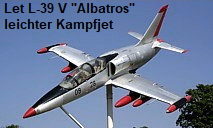 Let L-39 V "Albatros": Schulflugzeug des Warschauer Paktes