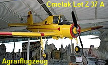 Cmelak Let Z-37 A: speziell für den Agrarflug entwickeltes Flugzeug