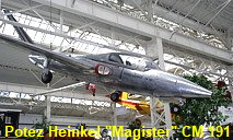 Heinkel Potez Magister CM 191: aus der CM 170 entwickeltes Geschäftsflugzeug
