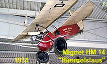 Mignet HM-14 Himmelslaus: Volksflugzeug von 1934 zum Eigenbau