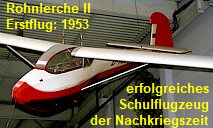 Röhnlerche II: Eines der erfolgreichsten Holz-Segelflugzeuge der Nachkriegszeit