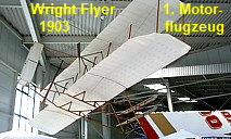 Wright Flyer 1903: Erstes flugfähige motorgetriebene Flugzeug der Welt