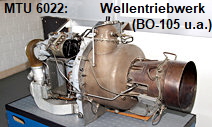 MTU 6022 - Wellenleistungstriebwerk-