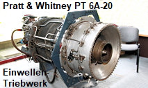 Pratt & Whitney PT 6A-20 - Einwellen-Triebwerk