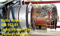 Rolls Royce RB 162-81 - Hubtriebwerk für Senkrechtstarter
