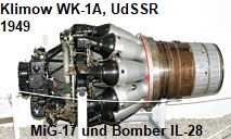 Strahltriebwerk Klimow WK-1A