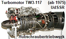 Turbomotor TW3-117