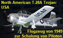 North American T-28A Trojan: Flugzeug von 1949 zur Schulung von Piloten