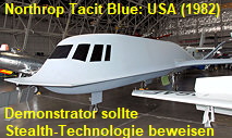 Northrop Tacit Blue: Demonstrator sollte Funktion der Stealth-Technologie beweisen