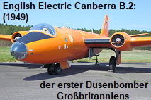 English Electric Canberra B.2: Das Flugzeug war der erster Düsenbomber Großbritanniens
