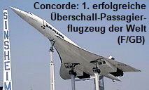 Concorde F-BVFB: Erstes erfolgreiches Überschall-Passagierflugzeug der Welt (FR/GB)