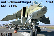 MiG-23 BN, Mikojan-Gurewitsch: Jagdbomber mit Schwenkflügel der UdSSR