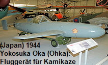Yokosuka Oka (Ohka): Fluggerät, das ausschließlich für Kamikaze eingesetzt wurde