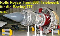 Rolls-Royce Trent 800: Strahltirebwerk