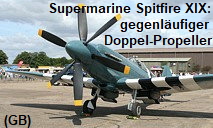 Supermarine Spitfire XIX: 1-sitziger Abfangjäger mit gegenläufigem Doppel-Propeller