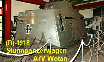A7V Wotan - Sturmpanzerwagen: Reaktion auf den ersten britischen "Tank-Einsatz"