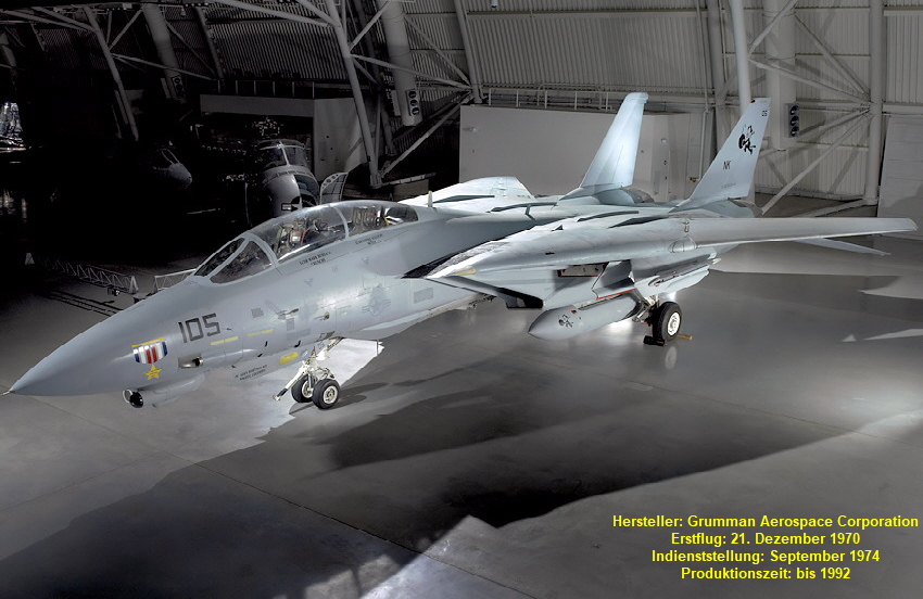 F-14 Tomcat Beseitige vor Flug Bestickt Luftfahrt
